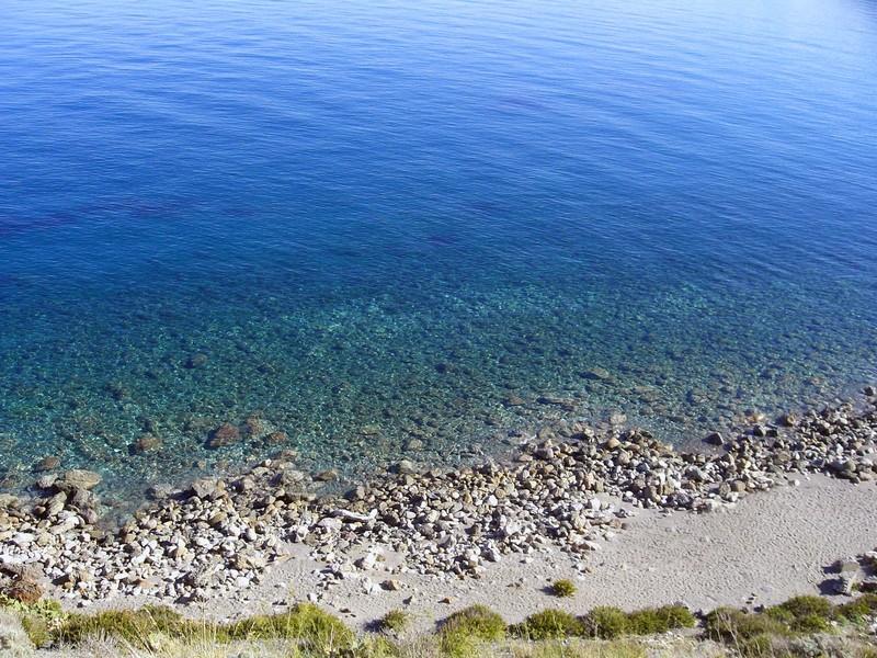 Angolo di mare della zona